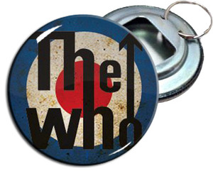 The Who - Pinball Wizard 2.25" Metal Bottle Opener Keychain