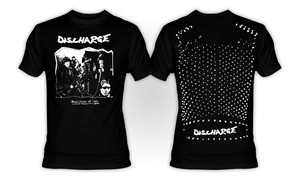 DISCHARGE Ｔシャツ realities of war AD 黒M ディスチャージ オフィシャル / broken bones disorder chaos uk ENT doom amebix varukers DISCHARGE \"Realities of War 81\" Reissue \u2013 CALAVERA ⚡ PUNKS