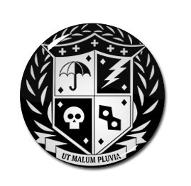 Umbrella Academy  - Ut Malum Pluvia 1" Pin