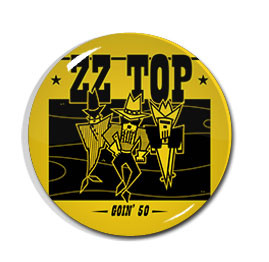 ZZ Top - Going 50 1.5" Pin