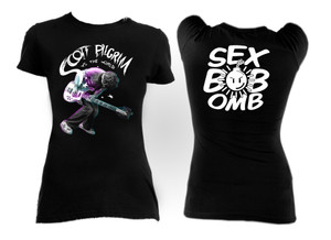 Scott Pilgrim vs The World - Sex Bob Omb Girls T-Shirt