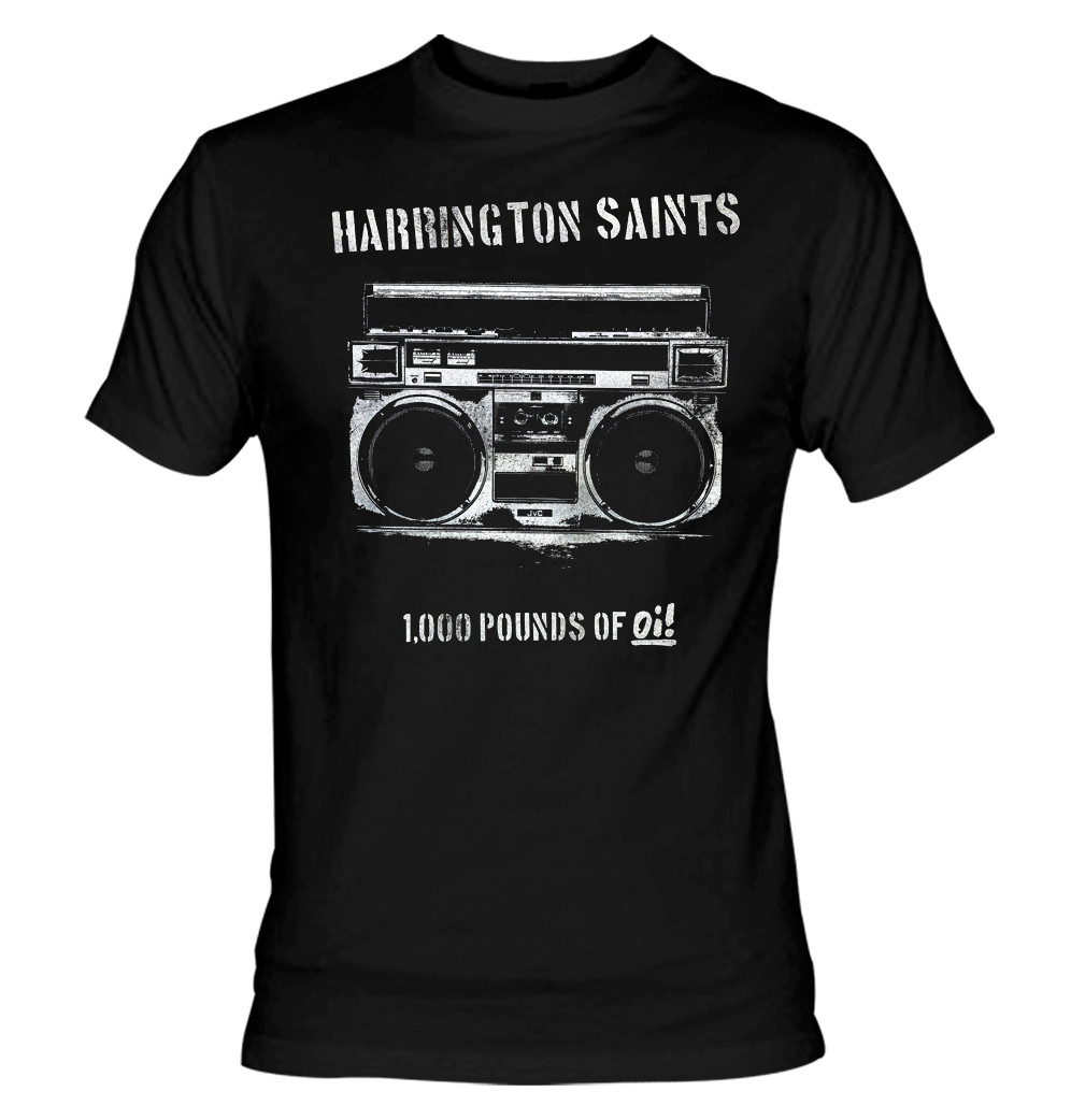 Harrington Saints - 1,000 Pounds of Oi! T-Shirt - Nuclear Waste