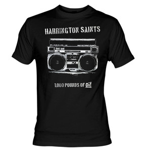 Harrington Saints - 1,000 Pounds of Oi! T-Shirt *LAST IN STOCK*