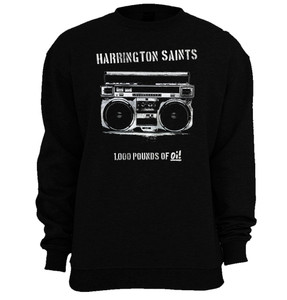 Harrington Saints - 1,000 Pounds of Oi! Crewneck Sweatshirt
