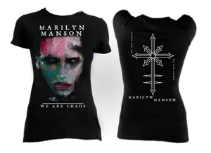 Marilyn Manson - We Are Chaos Girls T-Shirt