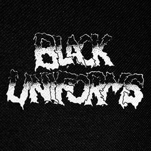 Black Uniforms Logo 4x4" Printed Patch
