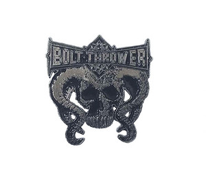 Who Dares Wins - Skull 2" Metal Badge Pin