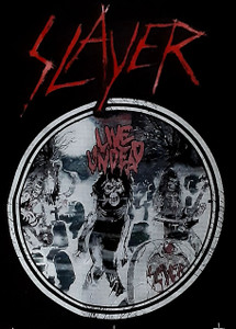 Slayer - Live Undead 13x17" Test Print Backpatch