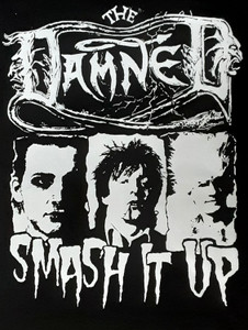 The Damned - Smash it up 14x17" Test Print Backpatch