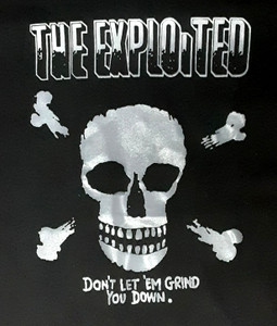 The Exploited - Don't Let 'Em Grind You Down Test Print Backpatch