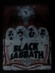 Black Sabbath - Faces 14x18" Test Print Backpatch