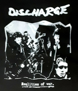 Discharge - Realities Of War Test Print Backpatch