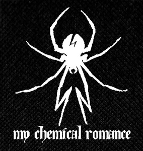 My Chemical Romance Spider 4.5x5" Printed Patch
