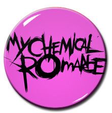 My Chemical Romance - Pink Logo 1" Pin