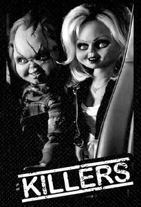 Chucky & Tiffany Killers 3.5x4.5" Printed Patch