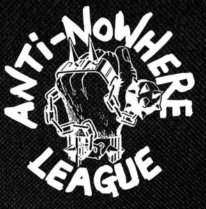 Anti-Nowhere League 4.5x4.5" Printed Patch
