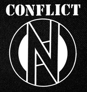 Conflict 4.5x4.5" Printed Patch