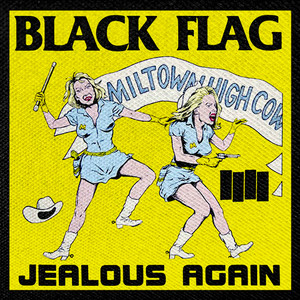Black Flag- Jealous Again 4x4" Color Patch