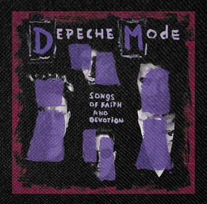 Depeche Mode - Songs of Faith and Devotion 4x4" Color Patch