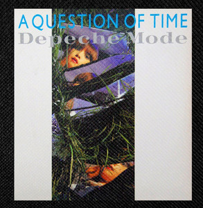 Depeche Mode - A Question of Time 4x4" Color Patch