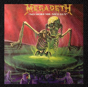 Megadeth - No More Mr. Nice Guy 4x4" Color Patch