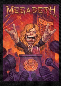 Megadeth - Vote Dave 4x5" Color Patch