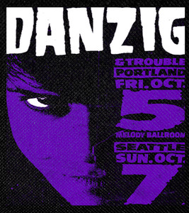 Danzig - Concert 5x4" Color Patch