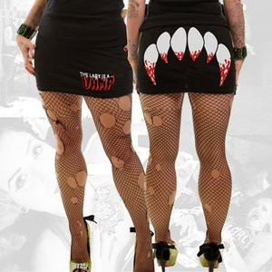 Kreepsville 666 - The Lady is a Vamp Mini Skirt