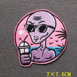 Alien Beach 3" Embroidered Patch