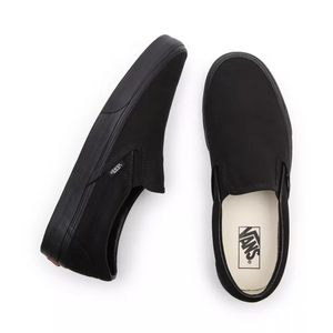 Vans - All Black Slip-On Canvas Sneakers
