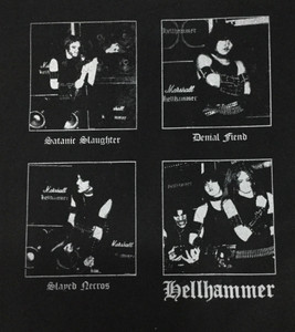 Hellhammer 11x12" Test Print Backpatch