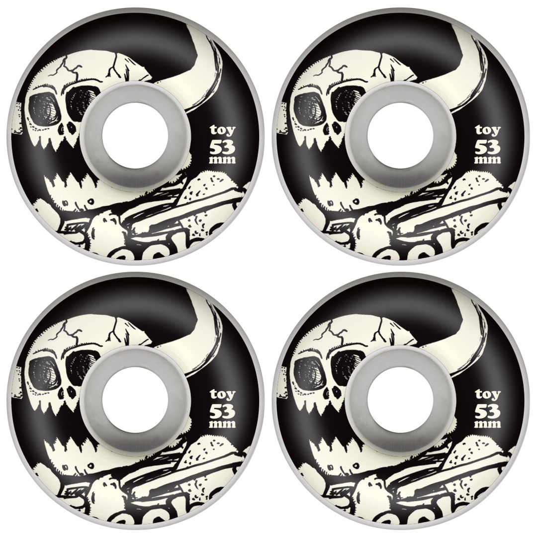 Toy Machine - Dead Monster 53MM Skateboard Wheels (Set of 4