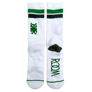 Darkroom - Sideways Green&White Socks