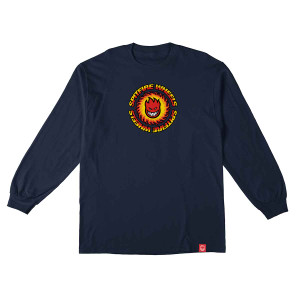 Spitfire - OG Fireball Navy Long Sleeve T-shirt