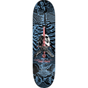 Powell Peralta - Skull & Sword 8.75 Blue Skateboard Deck