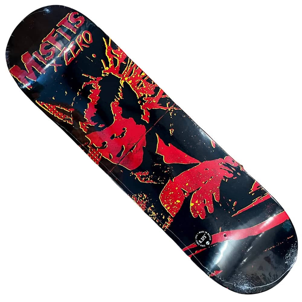Zero Skateboards - Misfits Bullet Skateboard Deck 8.37 - Nuclear Waste