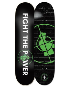 Element - Public Enemy Stencil 8 Skateboard Deck