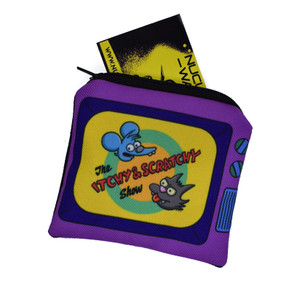 Itchy and Scratchy Show - TV Screen Coin Purse
