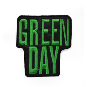 Green Day 3x3.5" Embroidered Patch