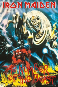 Iron Maiden - The Number of The Beast 24x36" Poster