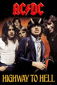 AC/DC - Highway To Hell 24x36" Poster