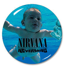 Nirvana - Nevermind 1.5" Pin