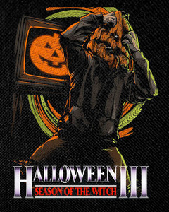 Halloween III - Pumpkin Head 5x4" Color Patch