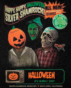 Halloween III - Shamrock Masks 5x4" Color Patch