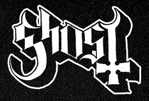 Ghost Logo 5x4" Printed Patch
