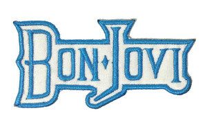 Bon Jovi Blue 3.6" Embroidered Patch