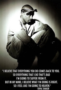 Tupac - I Believe 24x36" Poster