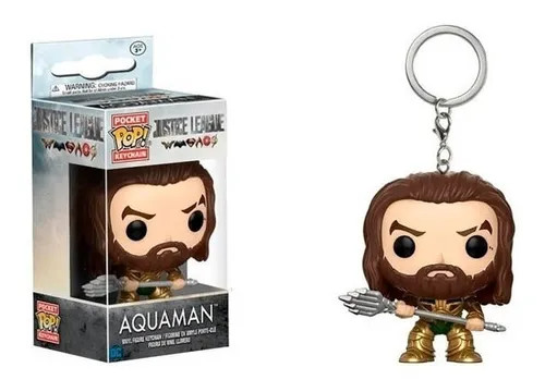 aquaman funko pop keychain