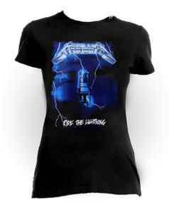 Metallica - Ride The Lightning One Size Girls T-Shirt
