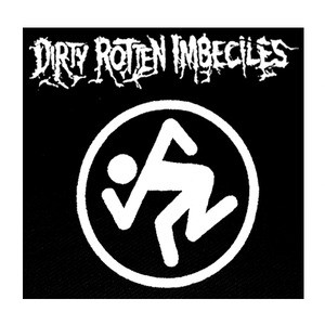 D.R.I. Dirty Rotten Imbeciles 5x4.5" Printed Patch